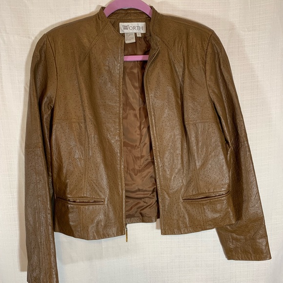 Worth Jackets & Blazers - Worth Leather Jacket